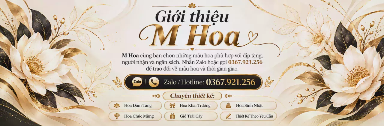 Ảnh bìa Shop hoa tươi Kiến An Hải Phòng - Một món hoa, nhiều điều muốn nói